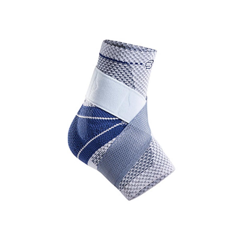 Bauerfeind MalleoTrain Plus Ankle Brace Extra Stability for the Ankle Joints and Tendons Left Foot Size 3 Color Titanium